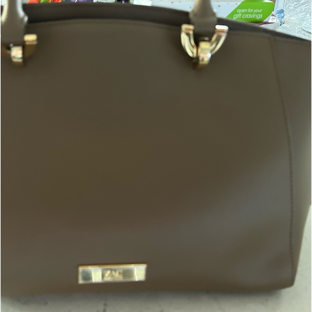 Zac Posen bag. The color is olive green with dust bag.